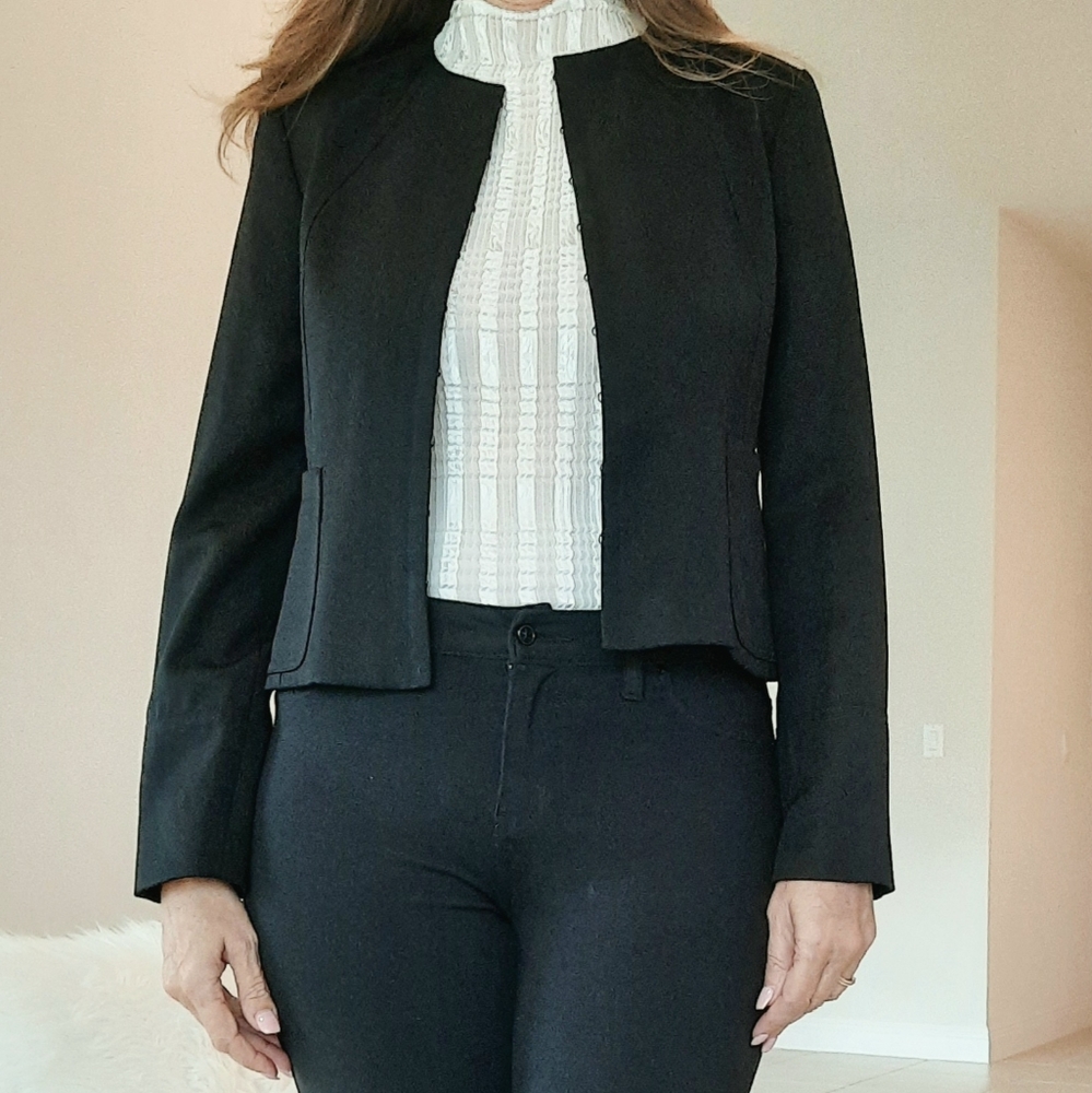 Burberry Black Suit Jacket - Picture 2 of 15
